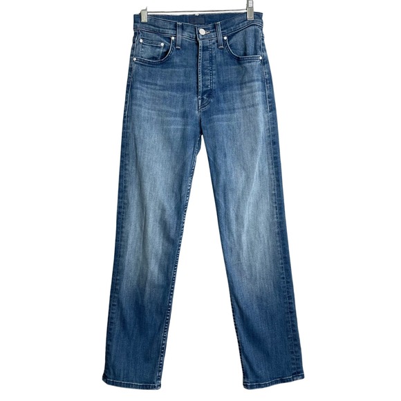Mother The Tomcat Ankle Jeans Womens 26 Blue A Night In Havana Straight Leg - Picture 1 of 11